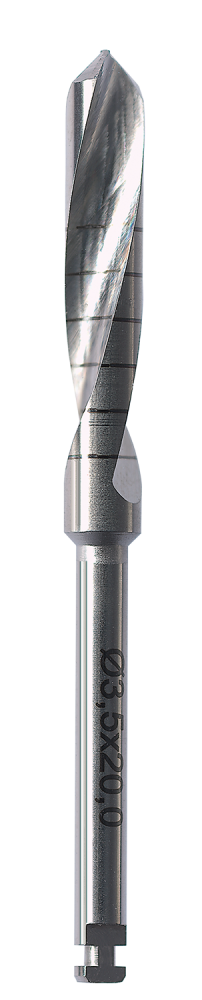 Фреза хирургическая,  пилотный бор RF210LM1-020-RAL