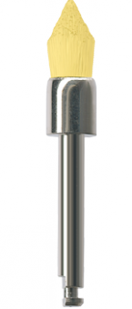 Щетка нейлоновая для профилактики, желтая, твердая, конусная  P1476 RA
